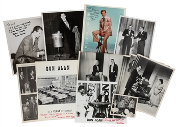  ALAN, Don (1926 – 99). Group of Don Alan Ephemera and Photo...