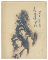  [ALEXANDER]. Portrait of The Nartell Twins & Mrs. Alexander...