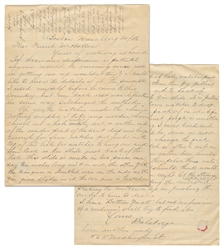  BALABREGA (Johan Moller, 1857 – 1900). Balabrega ALS to Hen...