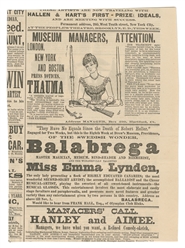  BALABREGA (Johan Moller, 1857 – 1900). Balabrega ALS to Hen...