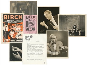  BIRCH, McDonald (1902 – 92). Archive of Birch the Magician ...