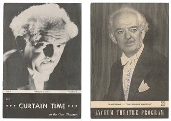  BLACKSTONE Sr., Harry (1886 – 1965). Large Collection of Bl...