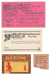  BLACKSTONE Sr., Harry (1886 – 1965). Large Collection of Bl...