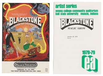  BLACKSTONE Jr., Harry (1934 – 1997). Large Collection of Bl...