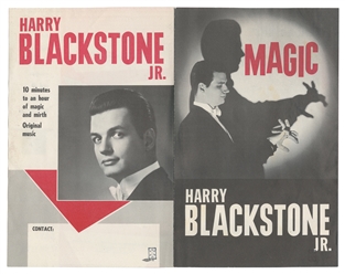  BLACKSTONE Jr., Harry (1934 – 1997). Large Collection of Bl...