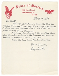  BOOTH, John (1912 – 2009). Archive of Magicians' Correspond...