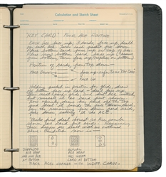  BRAUN, John (1896 – 1988). Two Notebooks of Magic Secrets, ...