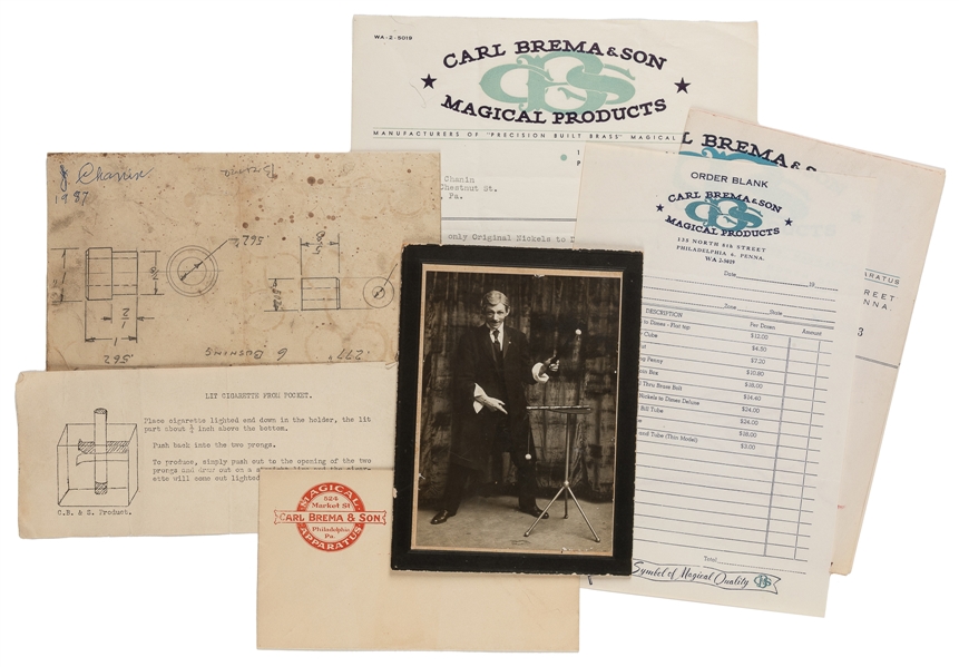  BREMA, Carl (Carl Brehmer, 1864 - 1942). Group of Carl Brem...