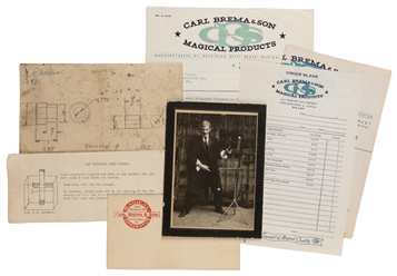  BREMA, Carl (Carl Brehmer, 1864 - 1942). Group of Carl Brem...