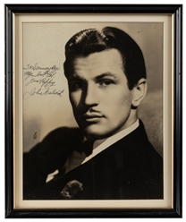  CALVERT, John (1911 – 2013). Inscribed and Signed Photograp...