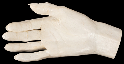  CARDINI (Richard Pitchford, 1895 – 1973). Life Cast of Card...