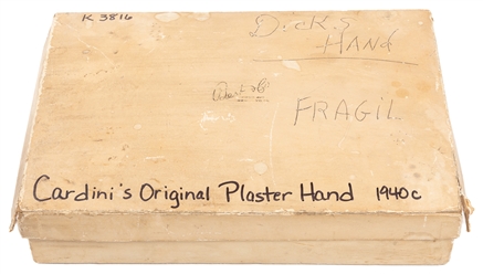  CARDINI (Richard Pitchford, 1895 – 1973). Life Cast of Card...