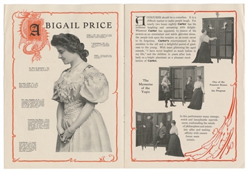  CARTER, Charles (1874 – 1936). Carter Master Magician Broch...