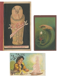  DE BIERE, Arnold (1876 – 1934). Three De Biere Advertising ...