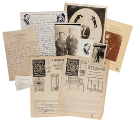  DOWNS, T. Nelson (1867 – 1938). Group of T. Nelson Downs Ep...