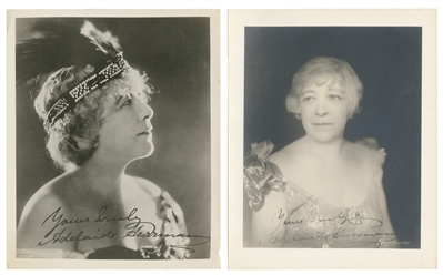  HERRMANN, Adelaide (1853 – 1932). Group of Photographs and ...