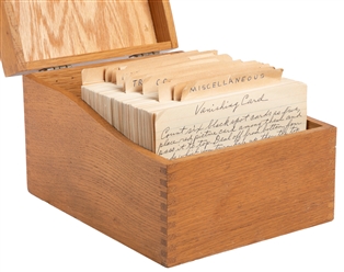  JUDAH, Stewart (1893 – 1966). Judah's Box File of Notes on ...