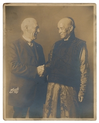  KELLAR, Harry and Ching Ling Foo. Portrait of Kellar and Ch...