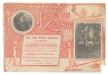  [LETTERHEAD]. Enormous archive of magicians' letterhead. Bu...