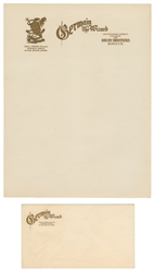  [LETTERHEAD]. Enormous archive of magicians' letterhead. Bu...