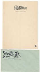  [LETTERHEAD]. Enormous archive of magicians' letterhead. Bu...