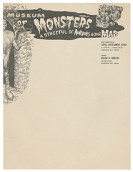  [LETTERHEAD]. Enormous archive of magicians' letterhead. Bu...