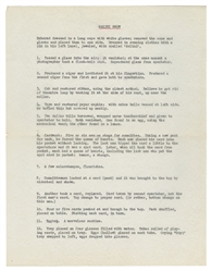  MALINI, Max (Max Katz Breit, 1873 - 1942). Malini Ticket, B...