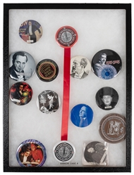  [POCKET MIRRORS]. Collection of magicians' souvenir pocket ...