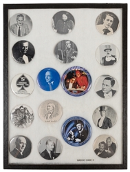  [POCKET MIRRORS]. Collection of magicians' souvenir pocket ...