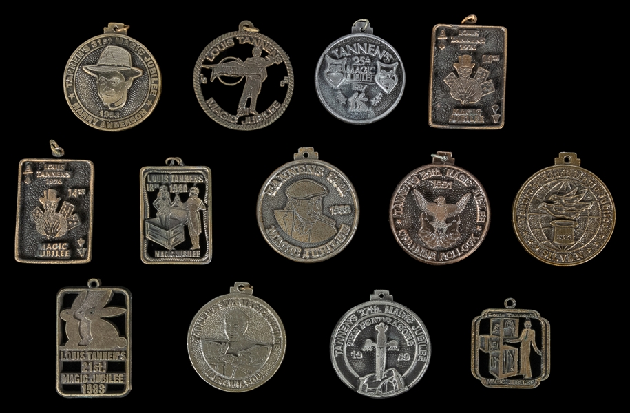  Tannens Magic Jubilee. Collection of 27 Medallions. 1970s-...