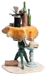  MORETTO, Toni (Italian, 1929 – 2011). Magician's Table with...