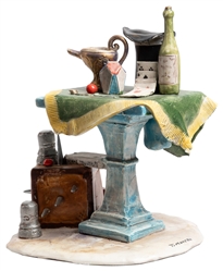  MORETTO, Toni (Italian, 1929 – 2011). Magicians Table with...
