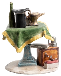  MORETTO, Toni (Italian, 1929 – 2011). Magician's Table with...