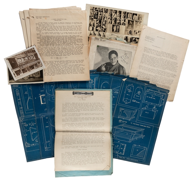  NIXON, W.J. “Doc." Three Nixon Manuscripts and Ephemera. In...