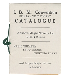  Abbotts I.B.M. Convention Special Vest Pocket Catalogue. [...