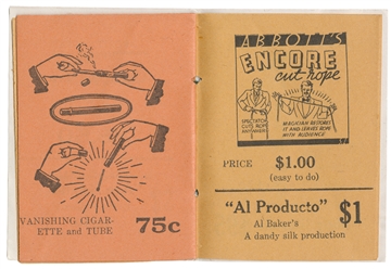  Abbott's I.B.M. Convention Special Vest Pocket Catalogue. [...