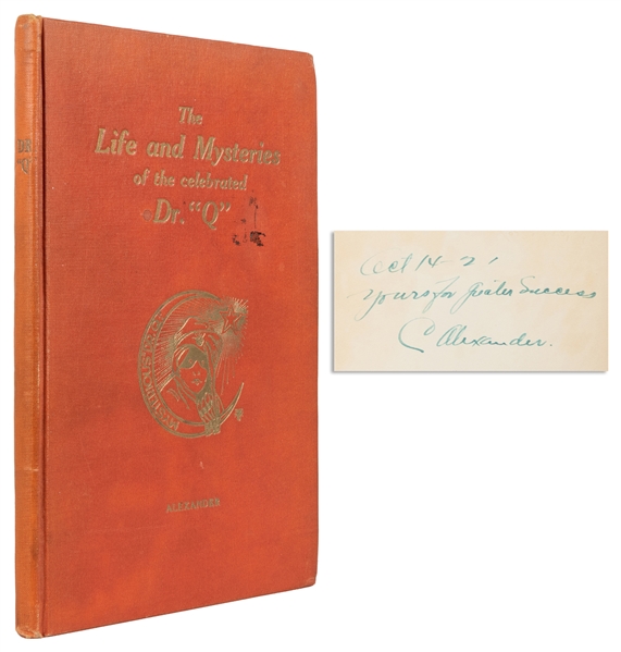  ALEXANDER, C. (Claude Conlin, 1880 – 1954). The Life and My...