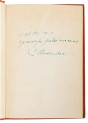  ALEXANDER, C. (Claude Conlin, 1880 – 1954). The Life and My...