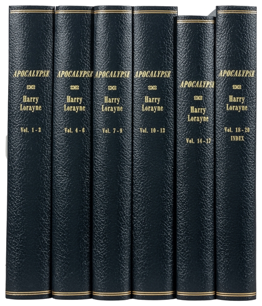  Apocalypse. Harry Lorayne. Monthly. V1 N1 (Jan. 1978) – V14...