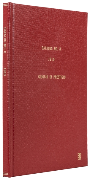  BARELI, Pietro. Giuochi di Prestigio. Milan, 1910. Printed ...