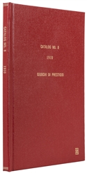  BARELI, Pietro. Giuochi di Prestigio. Milan, 1910. Printed ...