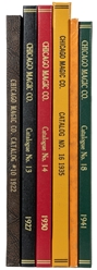  Chicago Magic Company. Group of 6 catalogs. Chicago, 1922-4...