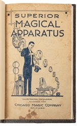  Chicago Magic Company. Group of 6 catalogs. Chicago, 1922-4...