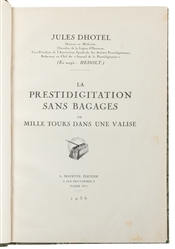  D'HOTEL, Jules. Prestidigitation Sans Baggages. Paris: A. M...
