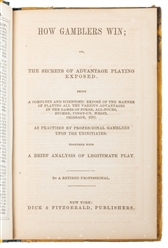  [EVANS, Gerritt]. How Gamblers Win. New York: Dick & Fitzge...