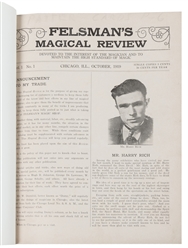  Felsmans Magical Review. Arthur Felsman. V1 N1 (Oct. 1919)...