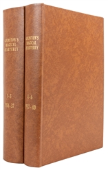  Goldston's Magical Quarterly. Will Goldston. V1 N1 (Summer ...