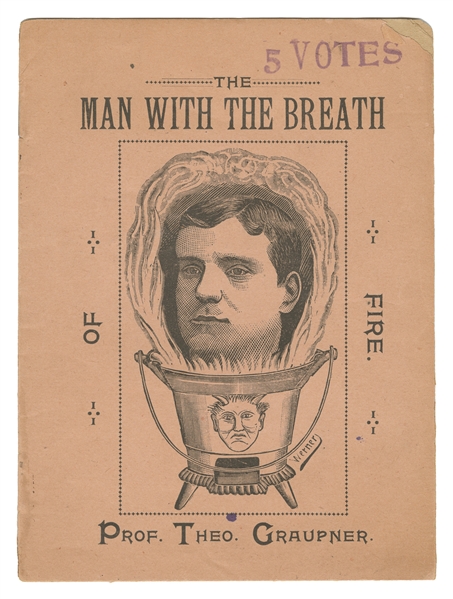  GRAUPNER, Theo. The Man With the Breath. [St. Louis?]: The ...