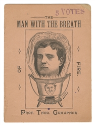  GRAUPNER, Theo. The Man With the Breath. [St. Louis?]: The ...