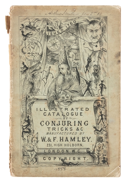  HAMLEY. W. & F. Illustrated Catalogue of Conjuring Tricks &...